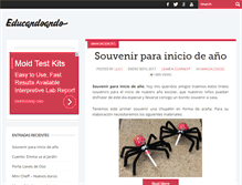 Tablet Screenshot of educandoando.com